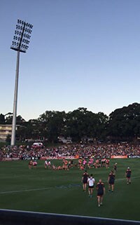 The lights stayed off as the sun set at Drummoyne on Friday night - ${keywords}